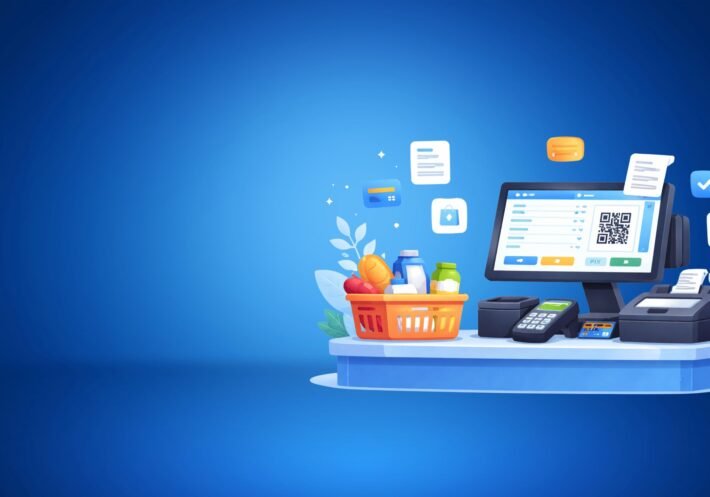 Frente de caixa completa para registrar vendas, emitir documentos fiscais e integrar automaticamente estoque e financeiro.