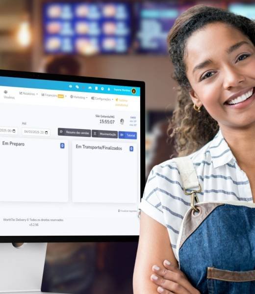 Ponto de Venda (PDV) da WorthTec Delivery